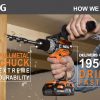 AEG BSB 18 CBL - 18V BRUSHLESS COMPACT HAMMER DRILL - Image 8