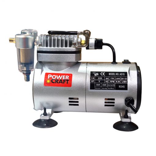 POWERCRAFT - OILESS MINI COMPRESSOR - PAC AS-18