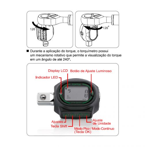 TOPTUL - DIGITAL TORQUE ADAPTOR - Image 2