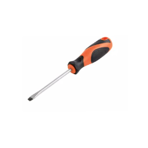 KENDO Straight Steel Slotted Screwdriver