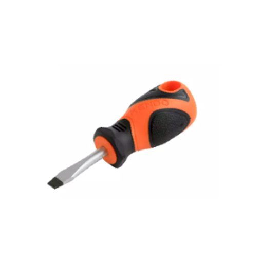 KENDO Stubby Screwdriver, Slotted