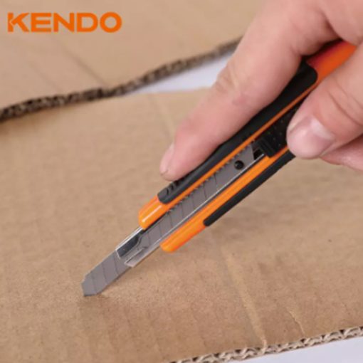 KENDO Snap-Off Knife With Non-Slip Soft Grip - Image 4