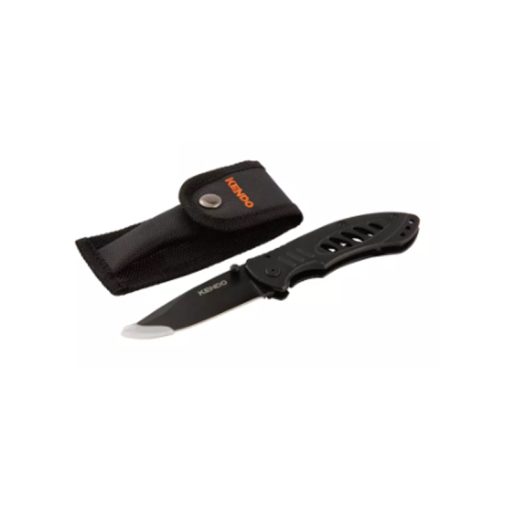 KENDO Folding Knife With Storage Nylon Pouch - Image 2