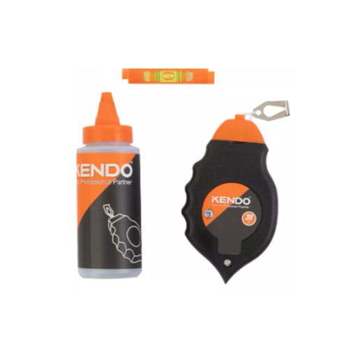 KENDO 3pcs Chalk Line Reel Set - Image 3