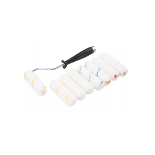 KENDO 10pcs Mini Paint Roller Set