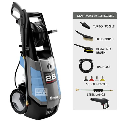 FASA - PRESSURE WASHER - GROOVE 28 FASA Cold Water High Pressure Washer