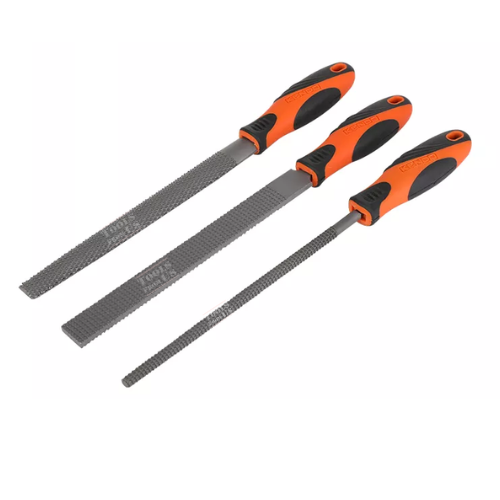 KENDO - 3pc Wood Rasp Set-KD-85117 KENDO 3pcs Wood Rasp Set