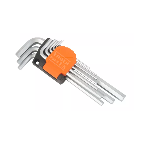 KENDO -9pc Extra long Arm Hex Key Set -KD20733 KENDO 9pcs Extra-Long Arm Hex Key Set