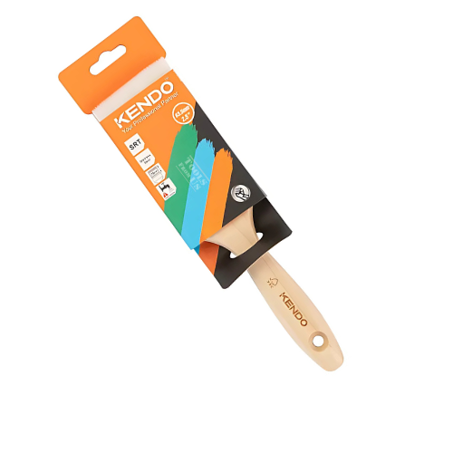 KENDO -Paint Brush Wood Handle KENDO Paint Brush Wood Handle
