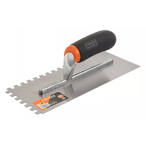 KENDO - Plastering Trowel with teeth -KD-45307 KENDO Plastering Trowel with teeth