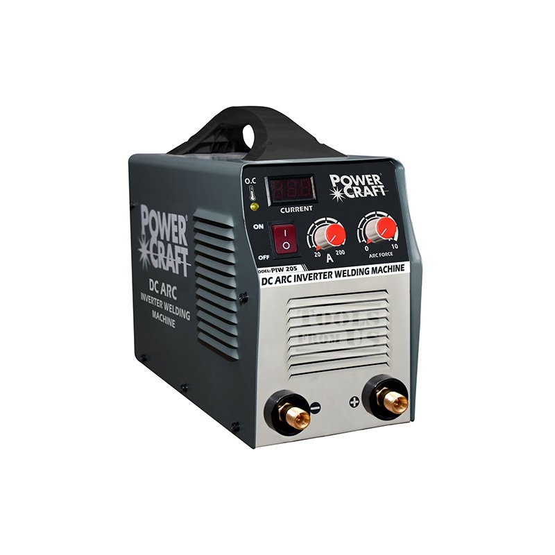 PIW 205i - POWER CRAFT DC ARC Inverter Welding Machine 200A.jpg 01 POWER CRAFT DC ARC Inverter Welding Machine 200A