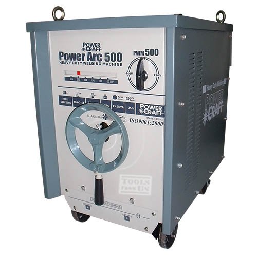 POWER CRAFT AC COMPACT TRANSFORMER WELDING MACHINE 500A-PMW500AL POWER CRAFT AC ARC Welding Machine 500A – Aluminum-Transformer Type