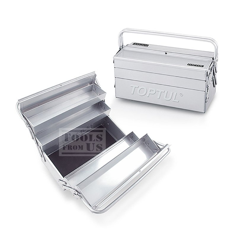 TBAC0501 W TOPTUL 3-Sections Portable Tool Chest