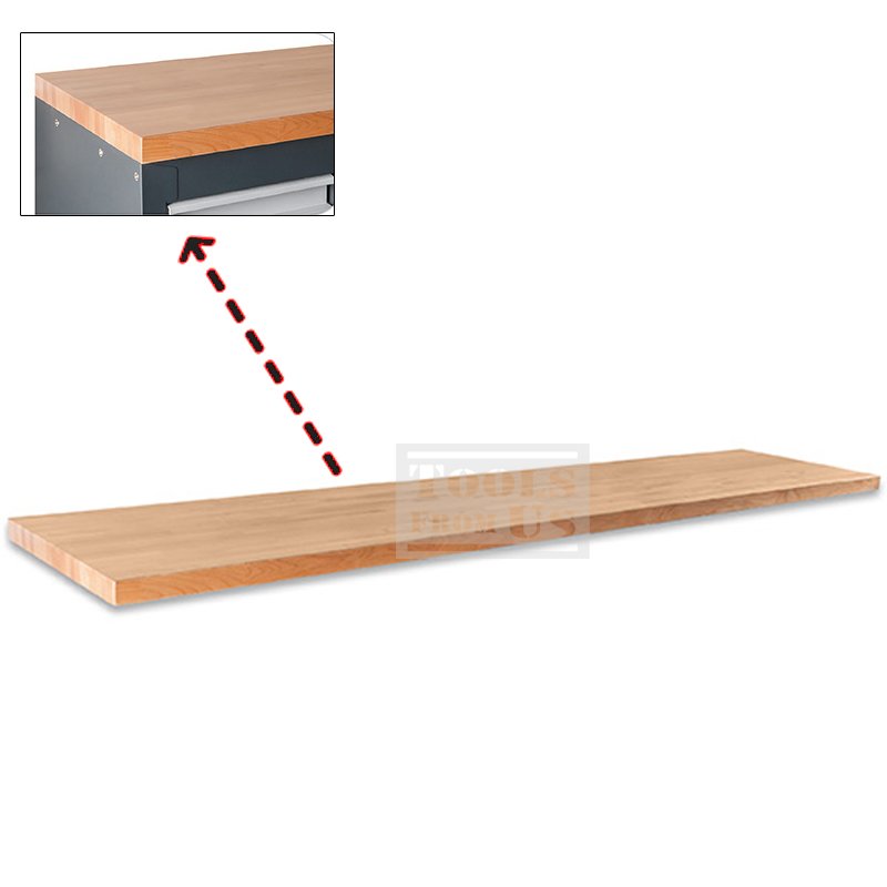 TEAQ2405 TOPTUL – Wooden Worktops (TEAQ2405)