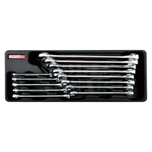 TOPTUL - 13PCS - 15° Offset Super-Torque Combination Wrench Set (SAE) - GBAT1302 TOPTUL 13PCS – 15° Offset Super-Torque Combination Wrench Set (SAE)