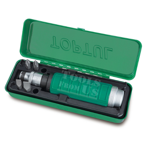 TOPTUL - 6PCS Impact Driver Set - GAAD0602 TOPTUL 6PCS 1/2″ Drive Impact Driver Set