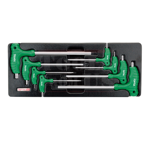 TOPTUL - 8PCS - L-Type Two Way Star & Tamperproof Key Wrench Set - GAAT0804 TOPTUL 8PCS – L-Type Two Way Star & Tamperproof Key Wrench Set