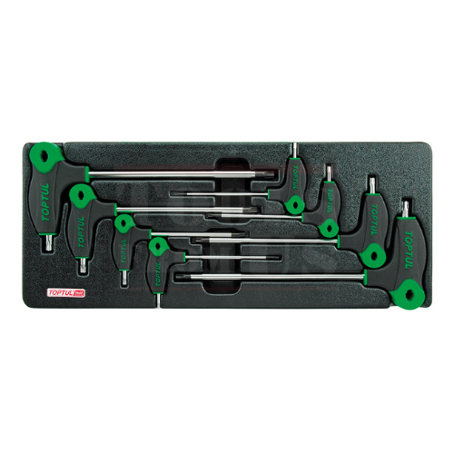 TOPTUL - 8PCS - L-Type Two Way Star & Tamperproof Key Wrench Set - GAAT0812 TOPTUL 8PCS – L-Type Two Way Star & Tamperproof Key Wrench Set