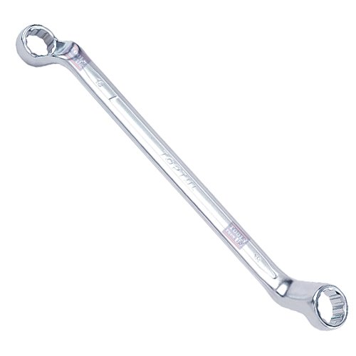 TOPTUL - BOX WRENCH - AAEI SERIES TOPTUL 75° Offset Double Ring Wrench Set with Pouch Bag