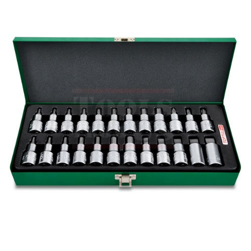TOPTUL - Bit Socket Set - GAAD2402 TOPTUL 24PCS 1/2″ Drive Bit Socket Set