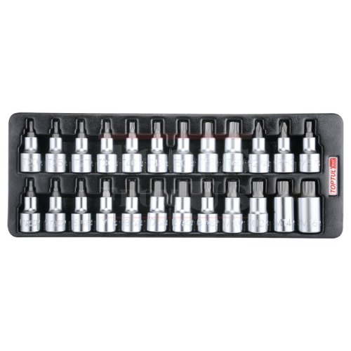 TOPTUL - Bit Socket Set - GAAT2403 TOPTUL 24PCS – 1/2″ Drive Bit Socket Set