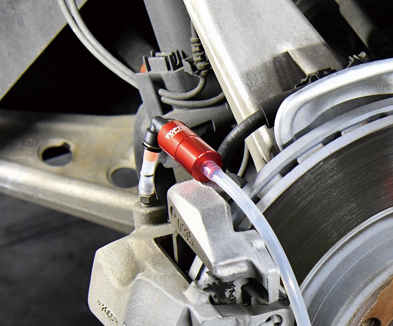 TOPTUL Brake Bleeder Valve with Reception Bottle-JECF0180- TOPTUL Brake Bleeder Valve with Reception Bottle