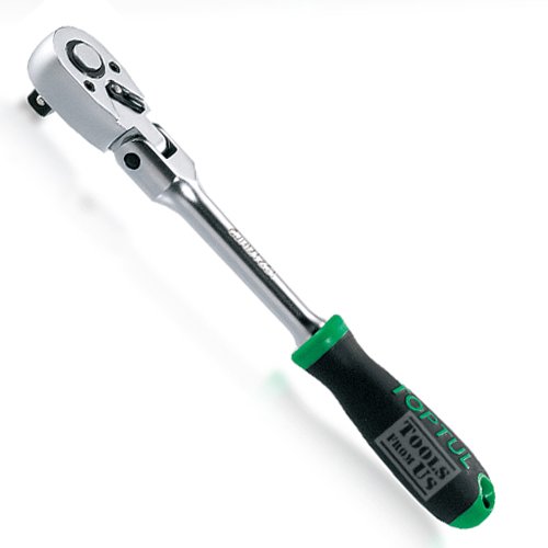 TOPTUL-Curved-Reversible-Compact-Head-Ratchet-Handle-with-Quick-Release-CHJM1625 TOPTUL 1/2″ Drive Curved Reversible Compact-Head Ratchet Handle with Quick Release
