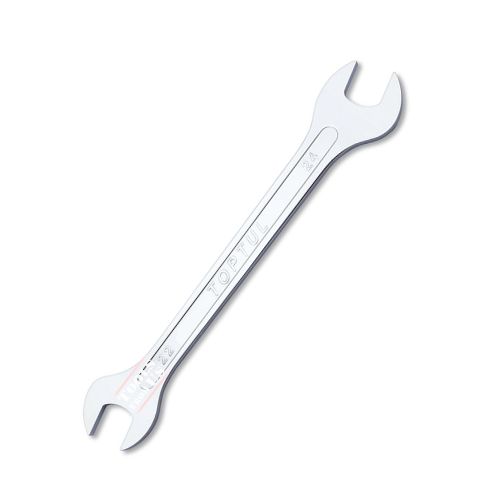 TOPTUL - Double Open End Slimline Wrench - AEJA SERIES TOPTUL 8PCS Double Open-End Slimline Wrench Set with Pouch Bag