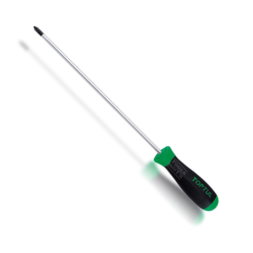 TOPTUL -Extra Long Phillips Anti-Slip Screwdrivers - FBCB SERIES TOPTUL Extra Long Phillips Anti-Slip Screwdriver