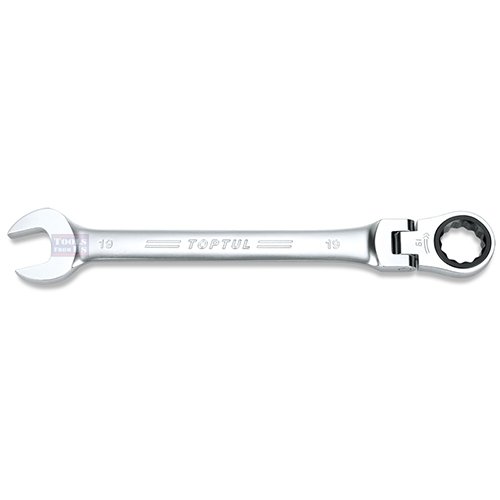TOPTUL - FLEXIBLE RATCHET - AOAH SERIES TOPTUL Flexible Ratchet Combination Wrench