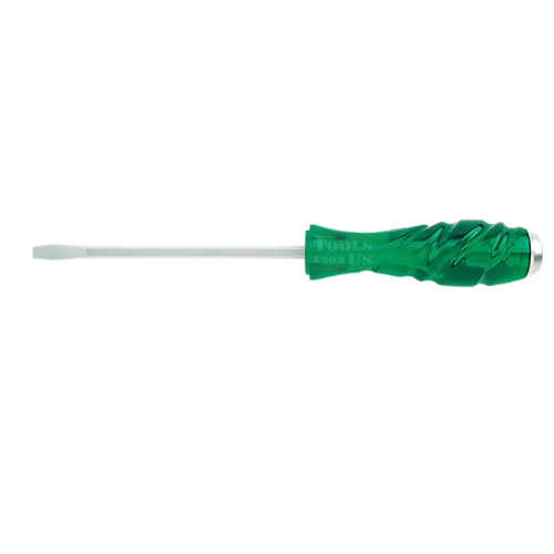 TOPTUL - Go-Thru Slotted Screwdriver - FAGA5E13 TOPTUL Go-Thru Slotted Screwdrivers