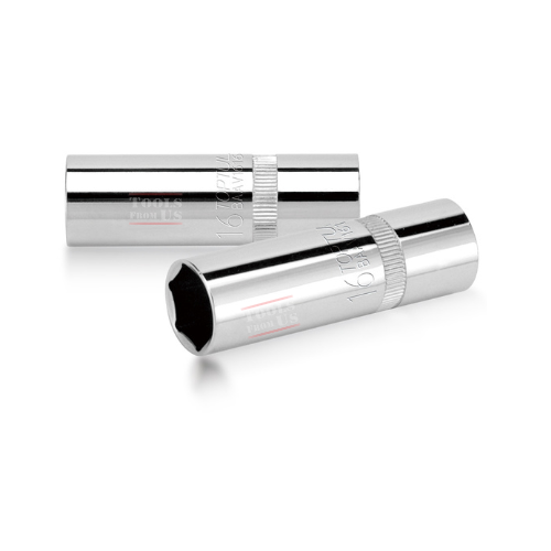 TOPTUL - Magnetic Spark Plug Socket (Thin Wall) - BAAV1616 TOPTUL 1/2″ Drive Magnetic Spark Plug Socket (Thin Wall)