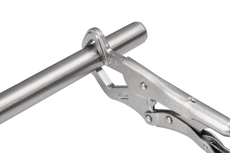 TOPTUL-Parrot-Nose-Locking Pliers-with-Sawteeth-DMAD1A09 TOPTUL Parrot Nose Locking Pliers with Sawteeth 9″