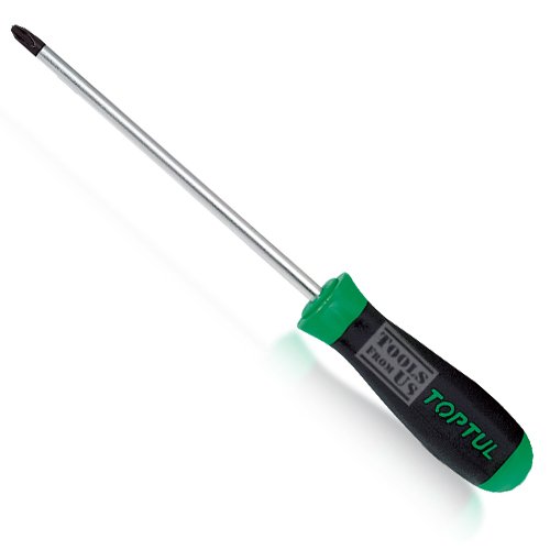 TOPTUL - Phillips Anti-Slip Screwdrivers - FBAB SERIES TOPTUL Phillips Anti-Slip Screwdrivers -PH 2