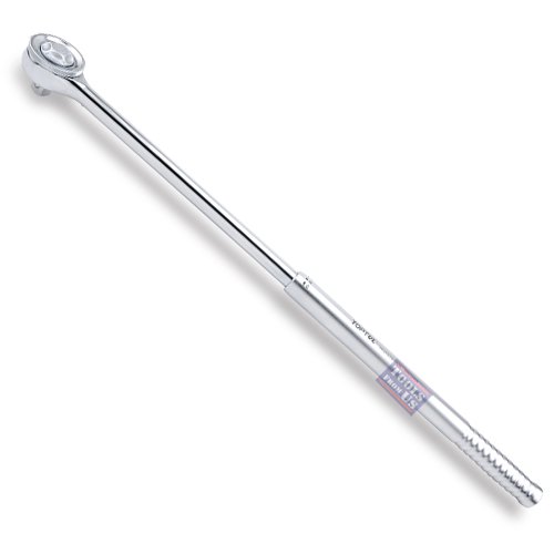 TOPTUL - Reversible Ratchet with Adjustable Tube Handle (Quick-Release) - CHES SERIES TOPTUL Reversible Ratchet with Adjustable Tube Handle (Quick-Release)