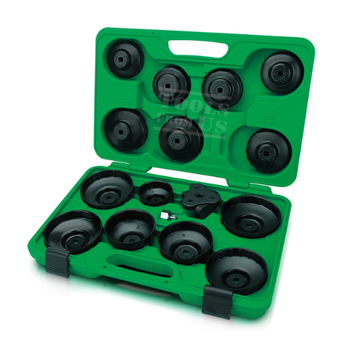 TOPTUL 16PCS Automotive Cup Type Oil Filter Wrench Set