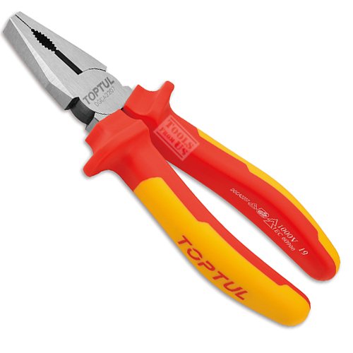 TOPTUL - VDE Insulated Combination Pliers - DGCA SERIES TOPTUL VDE Insulated Combination Pliers